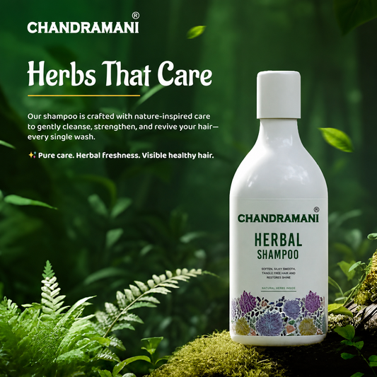 Chandramani Ayurvedic Shampoo | Sulfate & Paraben Free Ayurvedic Shampoo