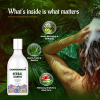 Chandramani Ayurvedic Shampoo | Sulfate & Paraben Free Ayurvedic Shampoo
