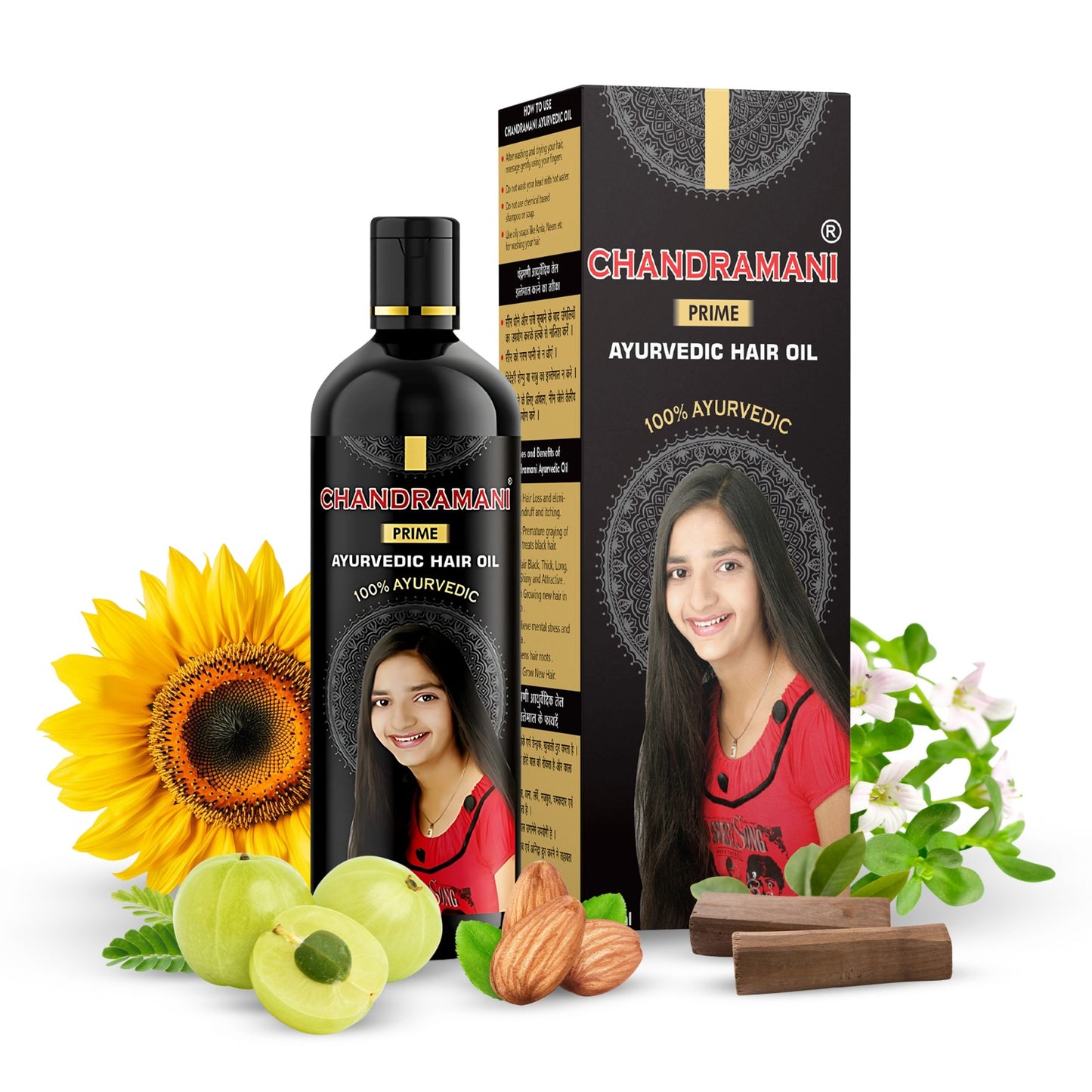 Chandramani Prime Ayurvedic Hair Oil