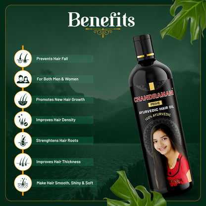 Chandramani Prime Ayurvedic Hair Oil